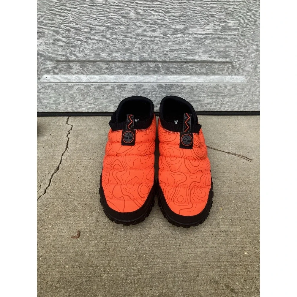 Timberland Green Stride Motion 6 Slip-On Orange Topo Trail Shoes Sz 9 Men NWOB